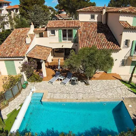 10 People With Private Pool 250m From The Sea * سانت أي جولف